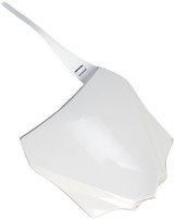 Acerbis White Front Number Plate (2374050002)