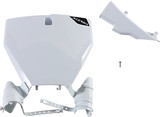 Acerbis White Plastic Front Number Plate (2791476811)