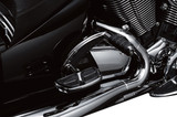 Kuryakyn Chrome Kinetic Mini Floorboards w/Adaptors (7610)