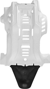 Acerbis White/Black Plastic Skid Plate (2791681035)