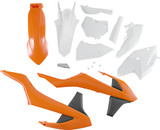 Acerbis Orange/White/Black Full Body Plastic Kit (2421065135)