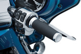 Kuryakyn TBW Chrome Thresher Handlebar Grips (5942)