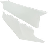 Acerbis White Plastic Rear Side Panels (2726596811)