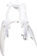 Acerbis White Plastic Rear Side Panels (2314270002)