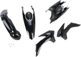 Acerbis Black Complete Plastic Body Kit (2374130001)