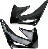 Acerbis Black Plastic Radiator Shrouds/Scoops (2071390001)