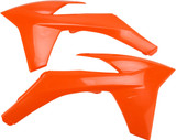 Acerbis Orange Plastic Radiator Shrouds/Scoops (2205440237)