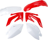 Acerbis White/Red Complete Plastic Body Kit (2041040438)