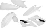 Acerbis White Complete Plastic Body Kit (2393444584)
