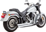 Vance & Hines Big Shots Staggered 2-into-2 Chrome Exhaust System (17339)