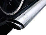 Vance & Hines Twin Slash 3" Chrome Slip-On Mufflers (16361)