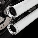 Vance & Hines Eliminator 300 Chrome Slip-On Mufflers (16316)