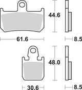 SBS HS - Sintered Brake Pads (839HS)