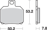 SBS LS Sintered Brake Pads (730LS)
