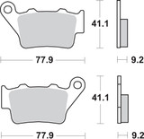 SBS LS - Sintered Brake Pads (675LS)