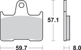 SBS LS - Sintered Brake Pads (715LS)