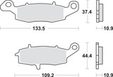 SBS LS - Sintered Brake Pads (886LS)