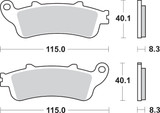 SBS LS - Sintered Brake Pads (736LS)