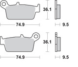 SBS SI - Sintered Brake Pads (604SI)