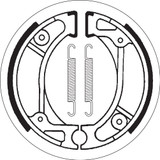 SBS Brake Shoes w/Springs (2057)