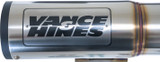 Vance & Hines Brushed Stainless Hi Output RR Exhaust System (27321)