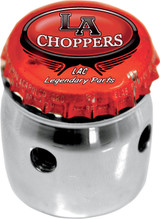 LA Choppers Bottle Cap Choke Cable Knob (LA-7608-01)