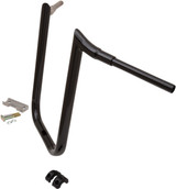 LA Choppers 1.5" Grande Prime Ape Black Handlebar w/18" End Rise (LA-7357-18B)