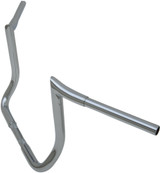 LA Choppers 1.25" Prime Ape Chrome Handlebar w/13" End Rise (LA-7352-13)