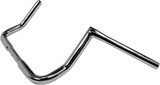 LA Choppers 1.25" Twin Peaks Chrome Handlebar w/10" End Rise (LA-7361-10)