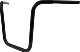 LA Choppers 1.25" Hefty Black 16" Ape Hanger Handlebars (LA-7312-16B)