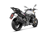 Akrapovic Black Titanium Tapered Muffler w/Slash-Cut Cap (S-B12SO22-HALAGTBL)