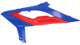 Acerbis Blue/Red Plastic Radiator Shrouds/Scoops (2979451105)
