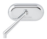 Arlen Ness Forged Oval Chrome Left Mirror (13-171)