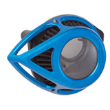 Arlen Ness Clear Tear Blue Air Cleaner (18-911)