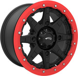 AMS Roll'n 106 15" Red Beadlock Ring (15B04)