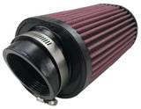 K&N Universal Oval Clamp-On Air Filter 2 7/16" ID 62MM Flange (RU-1390)