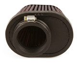 K&N Universal Oval Clamp-On Air Filter 2" I.D., Offset Flange (RU-1820)