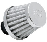 K&N Rubber Base Crankcase Vent Filter White 3/8" (62-1600WT)
