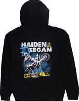 Deegan Caution Mens Pullover Hoody