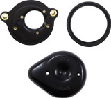 S&S Mini Teardrop Stealth Air Cleaner Kit - Gloss Black - 17+ M8 (170-0436C)