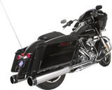 S&S Dual Stainless Steel Chrome 2-1 El Dorado Full Exhaust System (550-0677B)