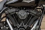 S&S Gloss Black Tri-Spoke Stealth Air Cleaner Cover (170-0210)