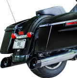 S&S Dual 4.5" Chrome MK45 Cutlass Performance Mufflers (550-1017)
