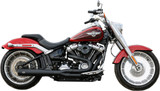 S&S Stainless Steel Black 2-1 Superstreet Full Exhaust System (550-0846B)
