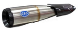 S&S Grand National Slip-On Muffler | Stainless | 19-24 Indian FTR1200 (550-0854)
