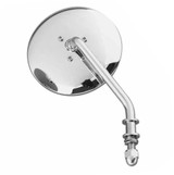 Bikers Choice 4" Round Chrome Right Mirror (489711)