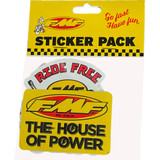 FMF Go Fast, Have Fun Sticker Pack (012518)