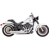 Vance & Hines Big Shots Staggered Chrome Exhaust System (17959)