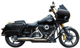 S&S Brushed Stainless Steel Qualifier 2-1 Exhaust System (550-1108)