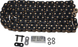 EK 520 ZVX3 Black/Gold Sportbike Chain 120 Links (520ZVX3-120KG)